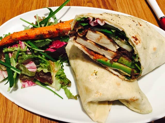 Recept eiwitrijke wraps